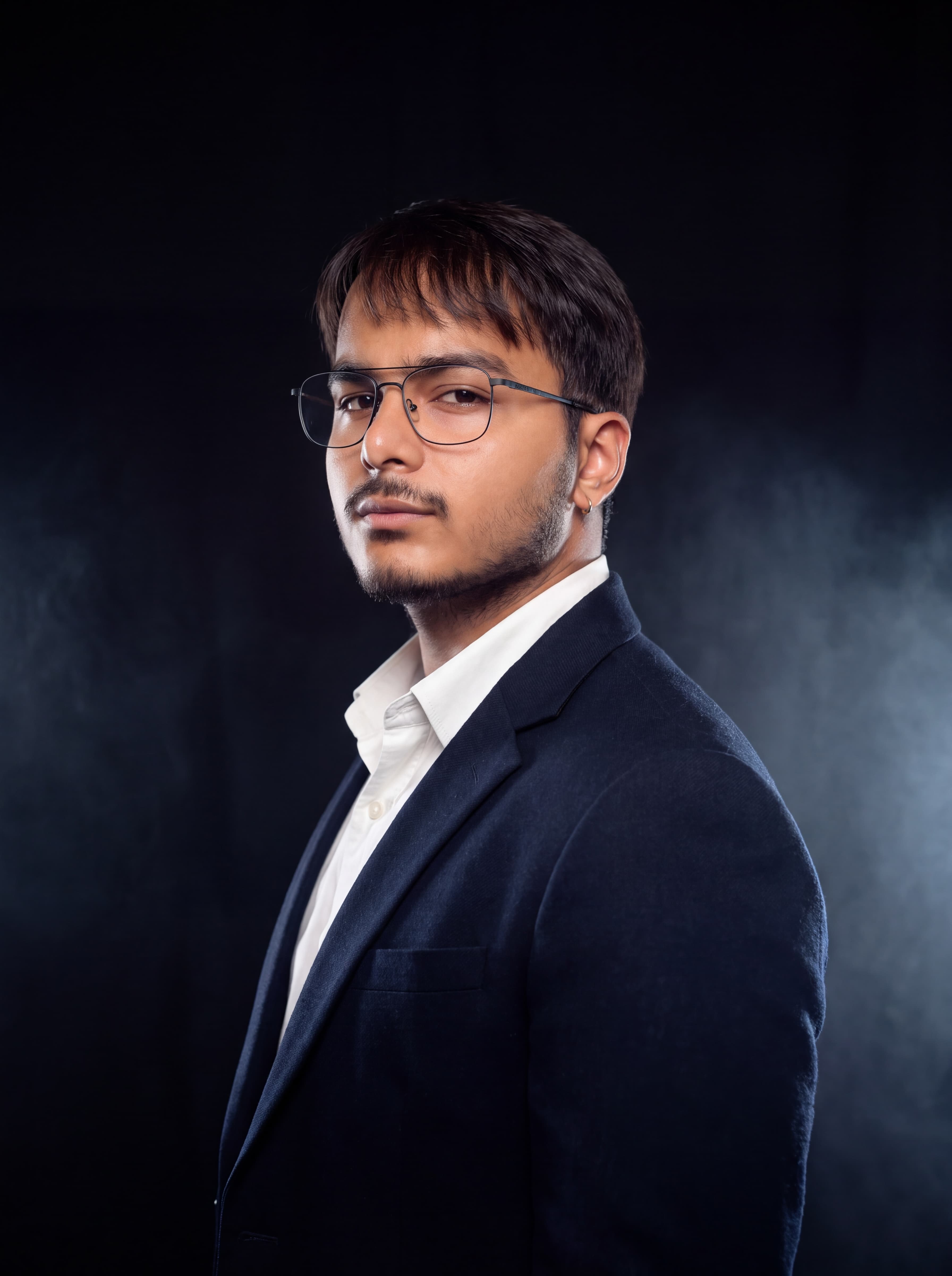 AI Generated portrait of the artist